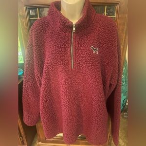 Victoria Secret Sherpa 3/4 zip